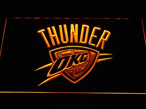 Oklahoma City Thunder LED Neon Sign